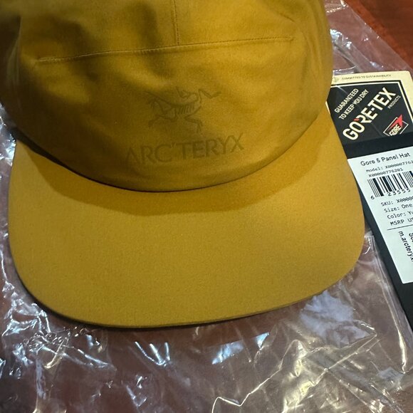 New Arc'teryx Gore-tex 5-Panel Hat - Picture 3 of 3